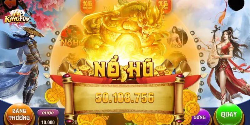 Khái quát giao diện trò chơi nổ hũ chủ đề